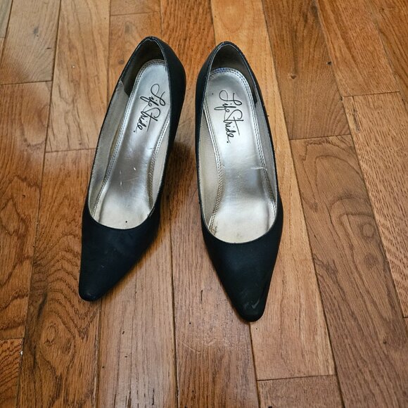 Pre-owned Life Stride Women's Navy Blue Heels (Courtney) - Picture 1 of 4